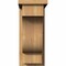 Ekena Millwork Newport Smooth Corbel w/Backplate, Western Red Cedar, 7 1/2"W x 14"D x 18"H COR08X14X18NEW01SWR - alternate 3